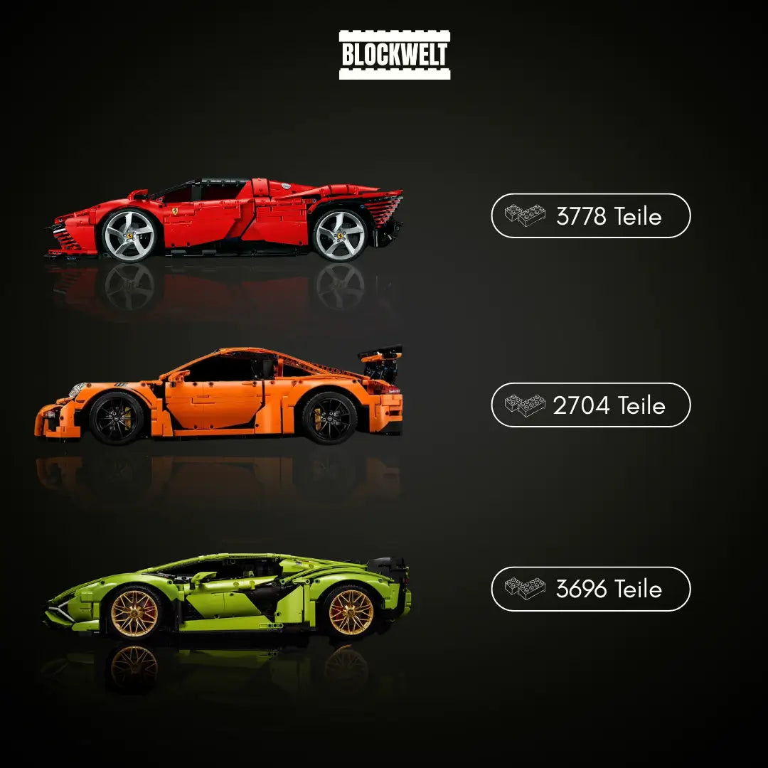 Collezione definitiva di supercar – Daytona SP3 | 911 GT3RS| Sián FKP 37